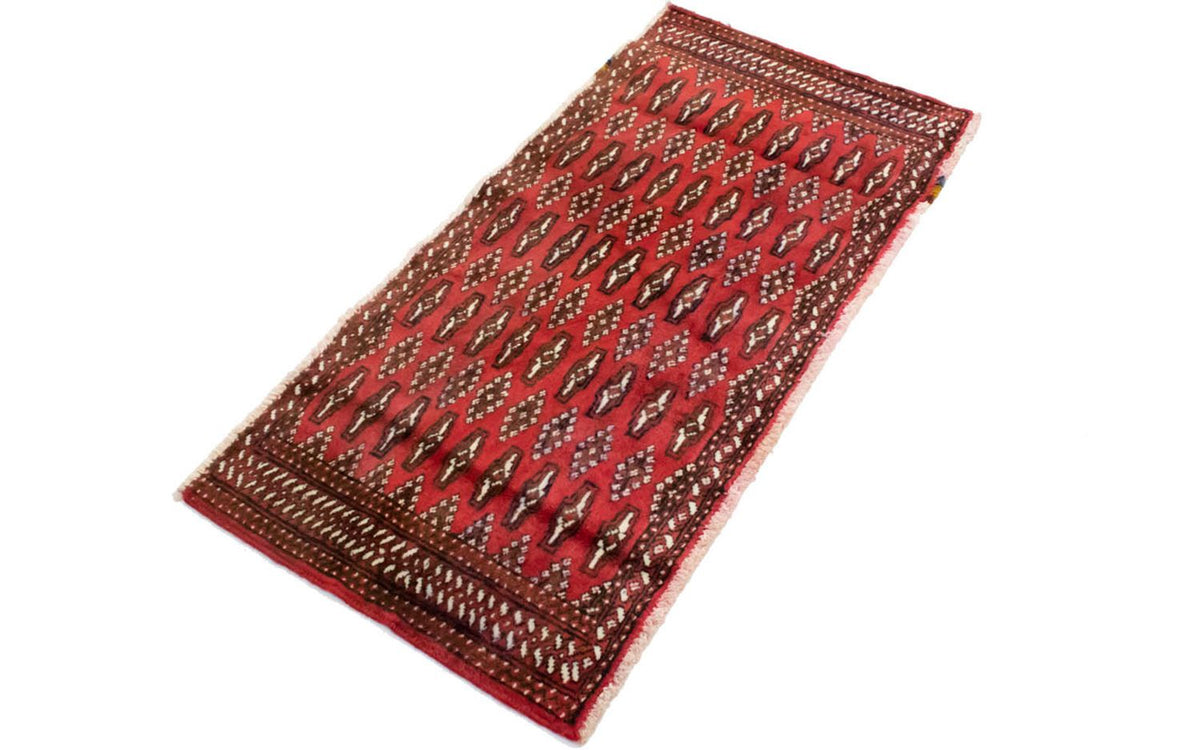 Tappeto Turkaman - 130 x 60 cm - rosso