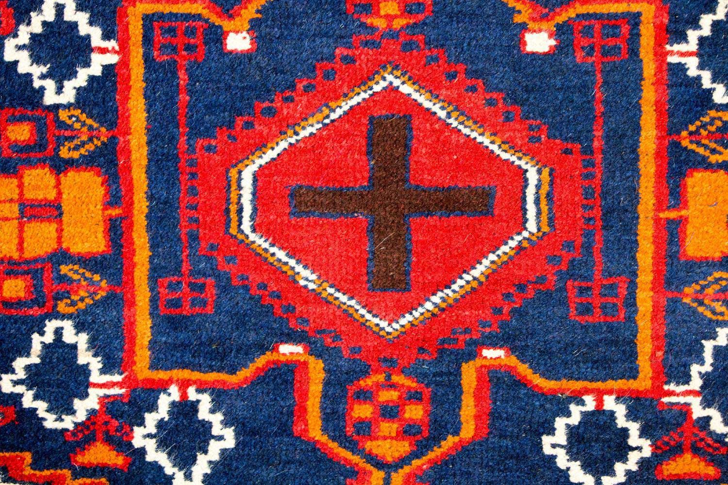 Tappeto Belutsch - 136 x 80 cm - multicolore