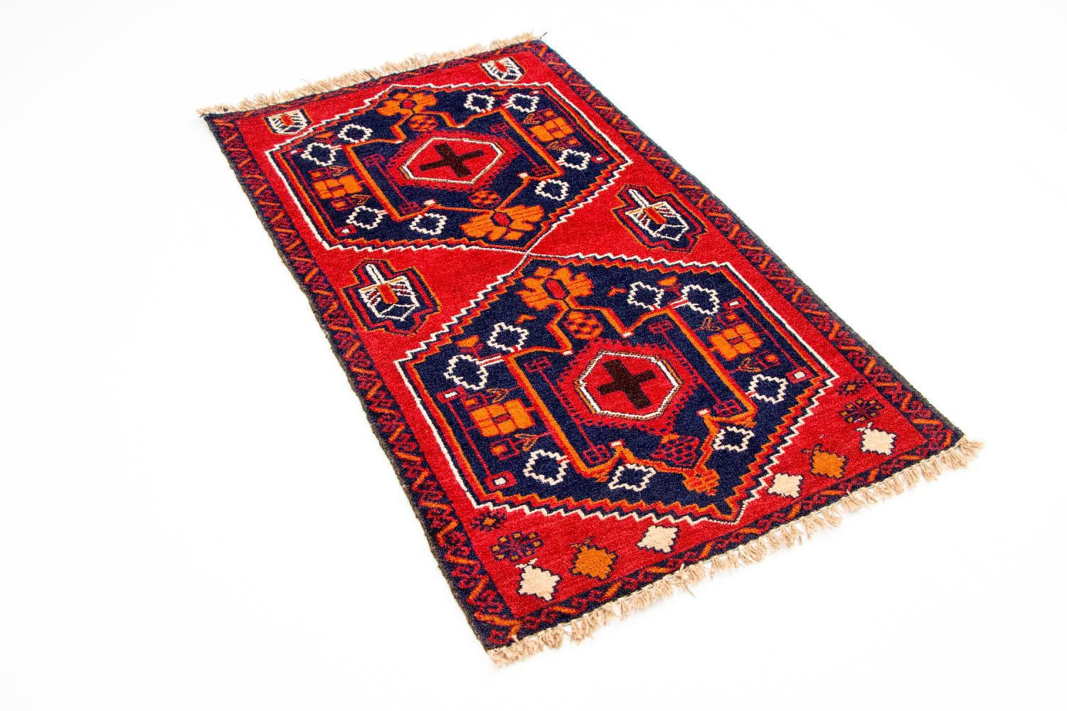 Tappeto Belutsch - 136 x 80 cm - multicolore