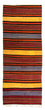 Tappeto corsia Tappeto Kelim - Vecchio - 290 x 115 cm - multicolore