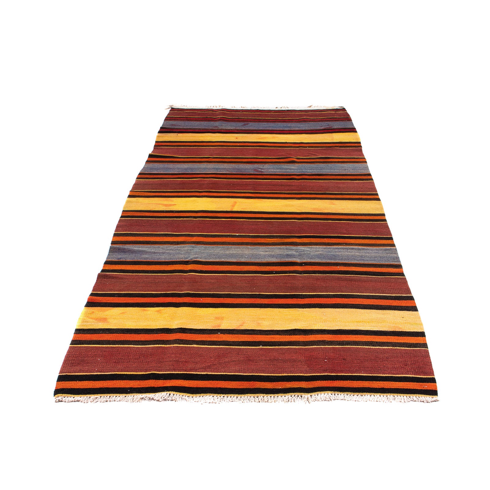 Tappeto corsia Tappeto Kelim - Vecchio - 290 x 115 cm - multicolore