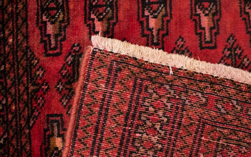 Tappeto Turkaman - 130 x 60 cm - rosso
