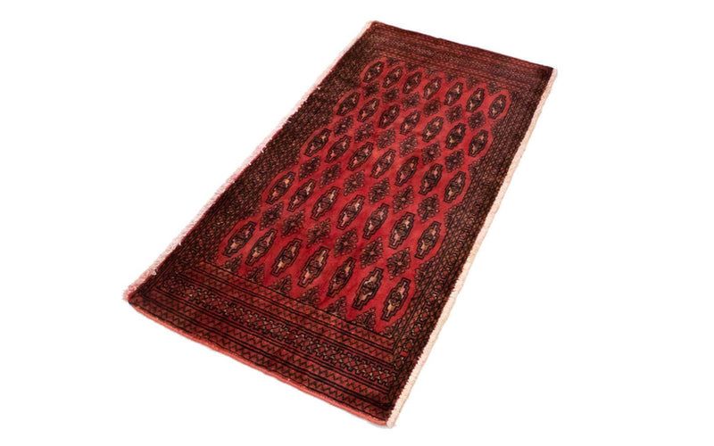 Tappeto Turkaman - 130 x 60 cm - rosso