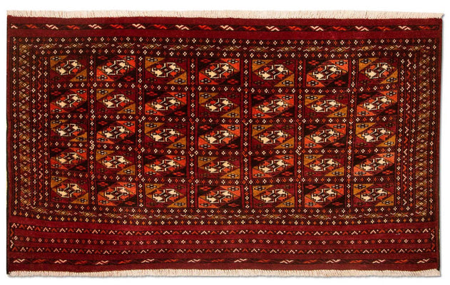 Tappeto Turkaman - 115 x 67 cm - rosso