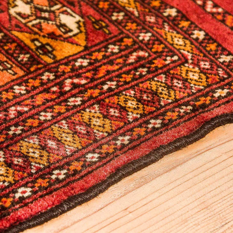 Tappeto Turkaman - 115 x 67 cm - rosso