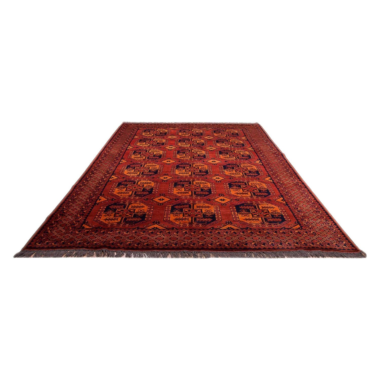 Tappeto afgano - Kunduz - 300 x 199 cm - rosso
