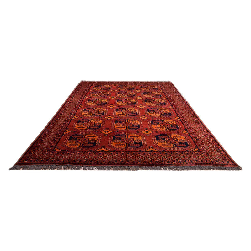Tappeto afgano - Kunduz - 300 x 199 cm - rosso