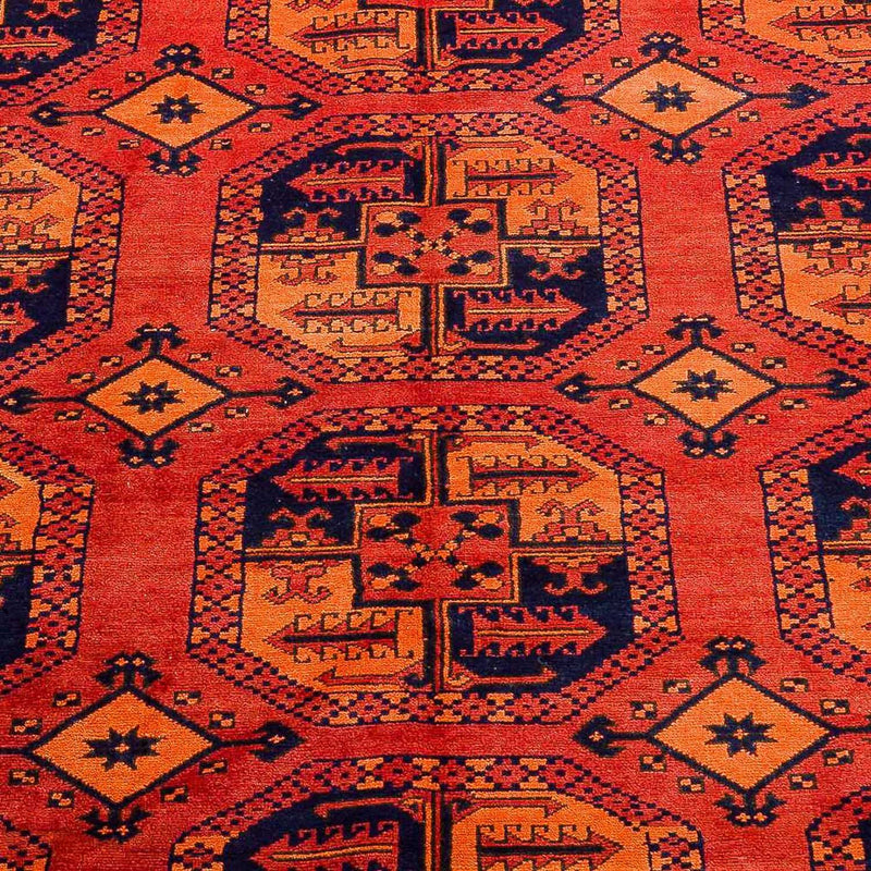 Tappeto afgano - Kunduz - 300 x 199 cm - rosso