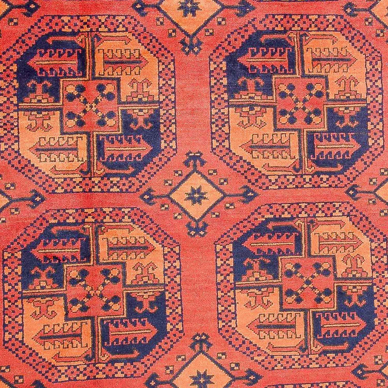 Tappeto afgano - Kunduz - 300 x 199 cm - rosso