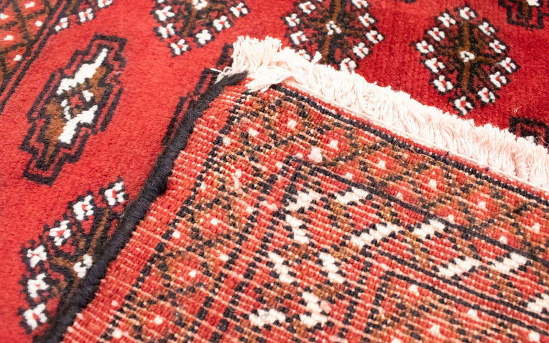 Tappeto Turkaman - 130 x 60 cm - rosso