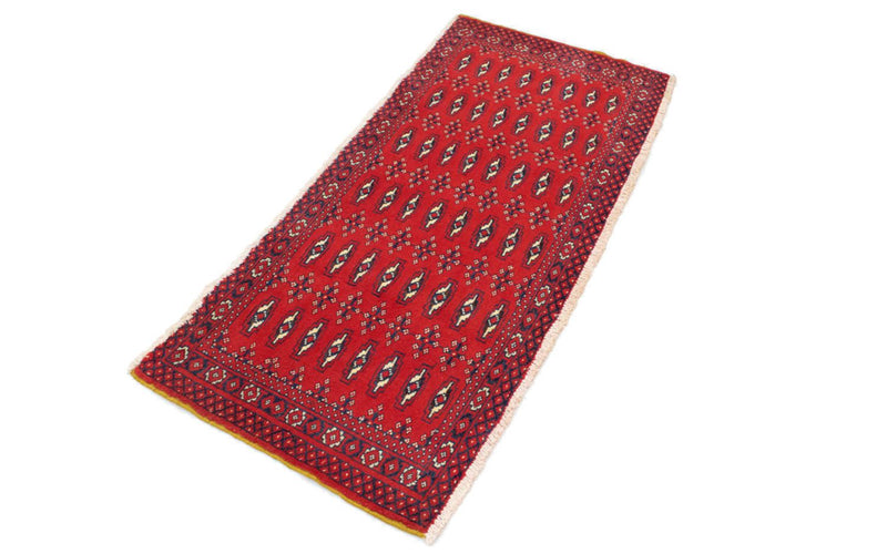 Tappeto Turkaman - 130 x 60 cm - rosso