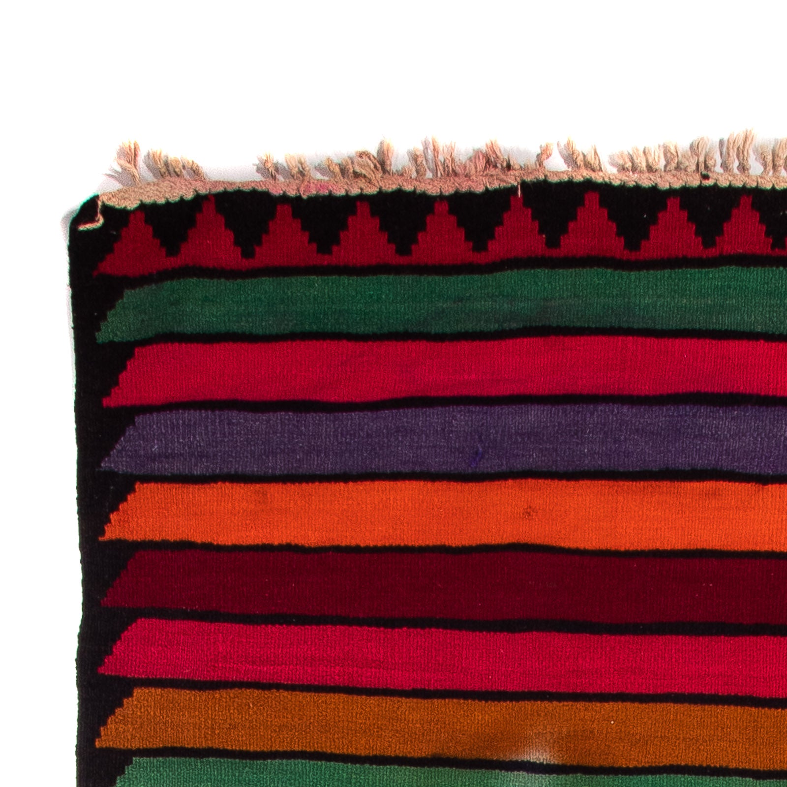 Tappeto corsia Tappeto Kelim - Vecchio - 350 x 185 cm - multicolore