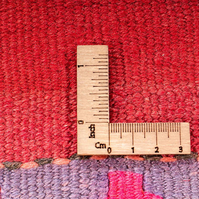 Tappeto corsia Tappeto Kelim - Vecchio - 340 x 140 cm - multicolore