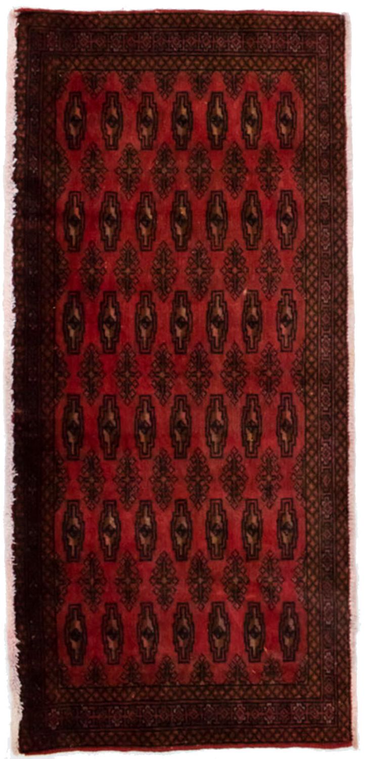 Tappeto Turkaman - 130 x 60 cm - rosso