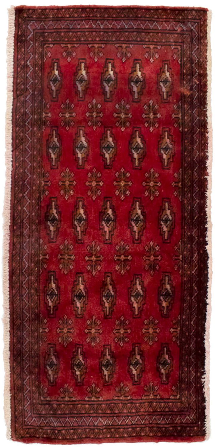 Tappeto Turkaman - 130 x 60 cm - rosso