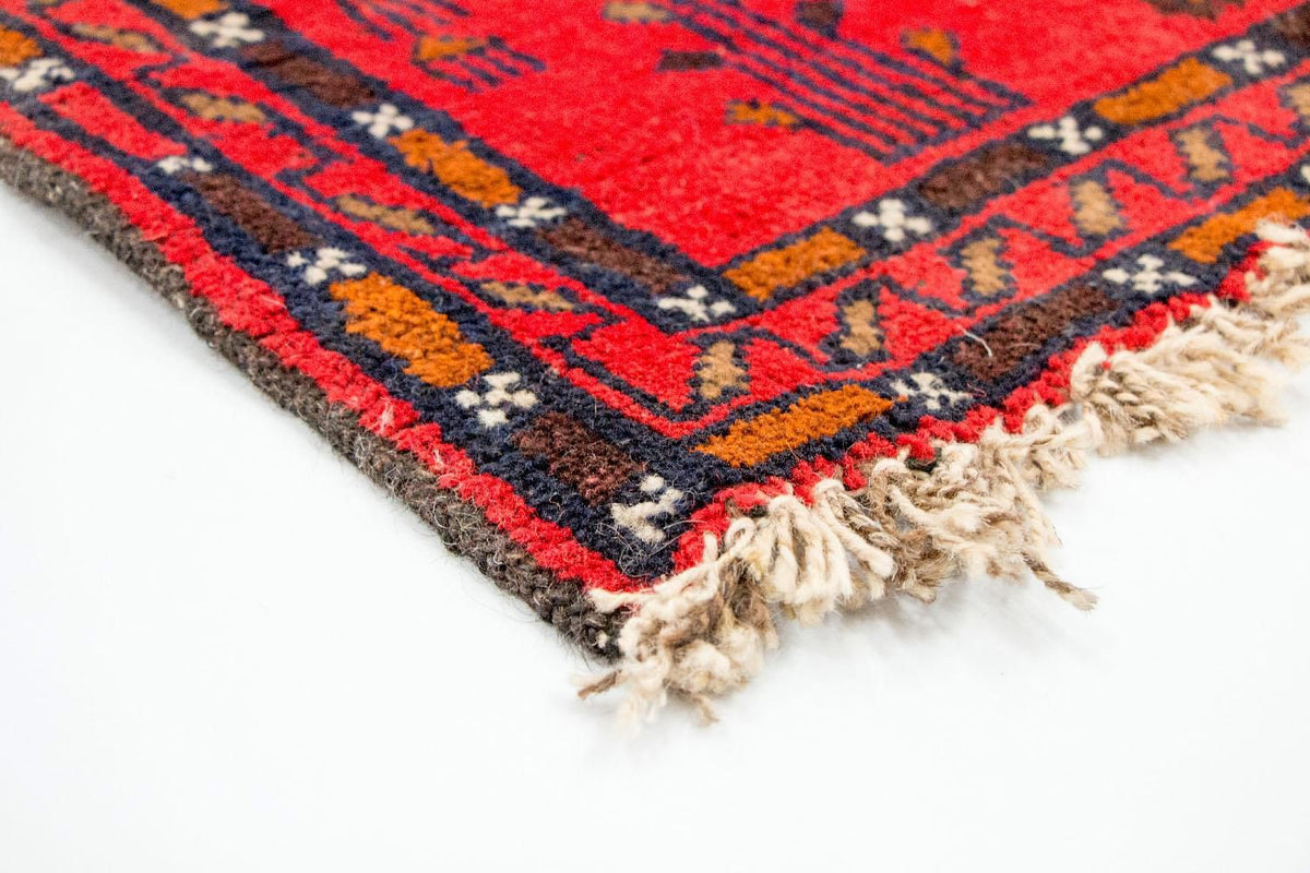 Tappeto Belutsch - 141 x 92 cm - rosso