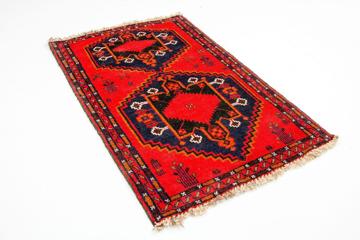 Tappeto Belutsch - 141 x 92 cm - rosso