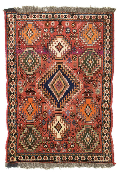 Qashqai Tappeto 100x144cm - Tappeto persiano
