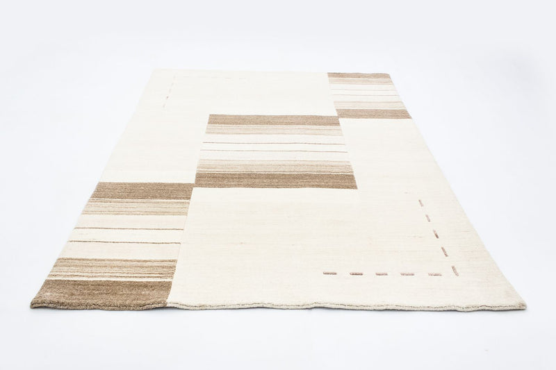 Tappeto di lana - 197 x 144 cm - naturale