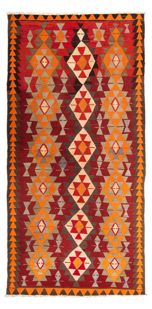 Tappeto Kelim - Vecchio - 310 x 165 cm - multicolore