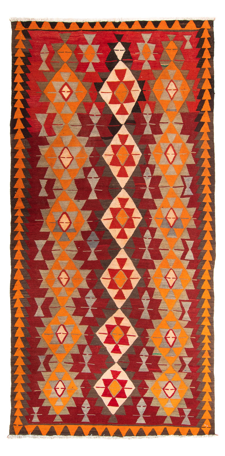 Tappeto Kelim - Vecchio - 310 x 165 cm - multicolore