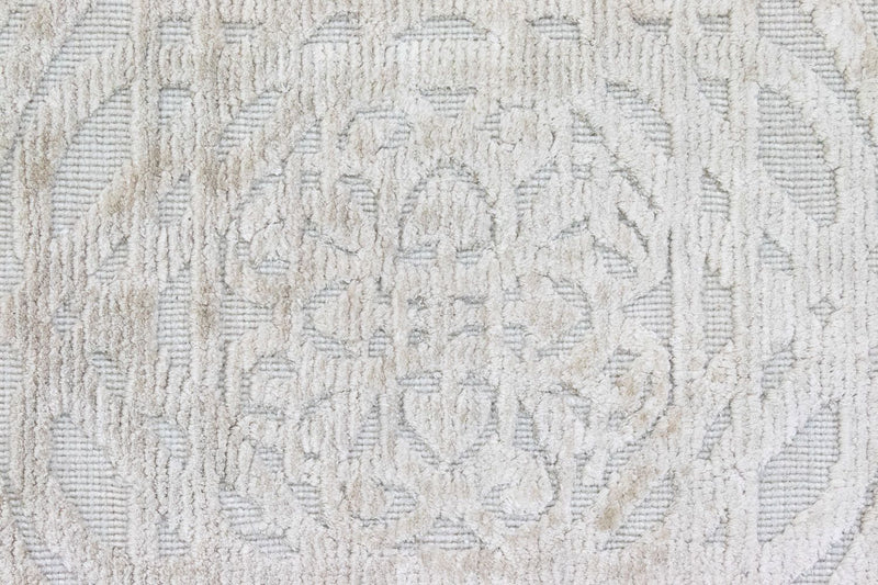 Tappeto di lana quadrato  - 67 x 66 cm - beige