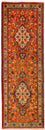 Tappeto corsia Tappeto Persero - Ghom - 213 x 70 cm - arancione