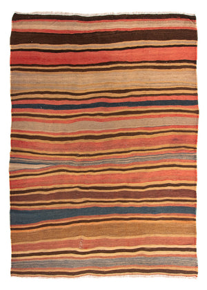 Tappeto Kelim - Vecchio - 213 x 155 cm - multicolore