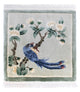 Seta cinese Tappeto 31x31cm - Tappeto orientale