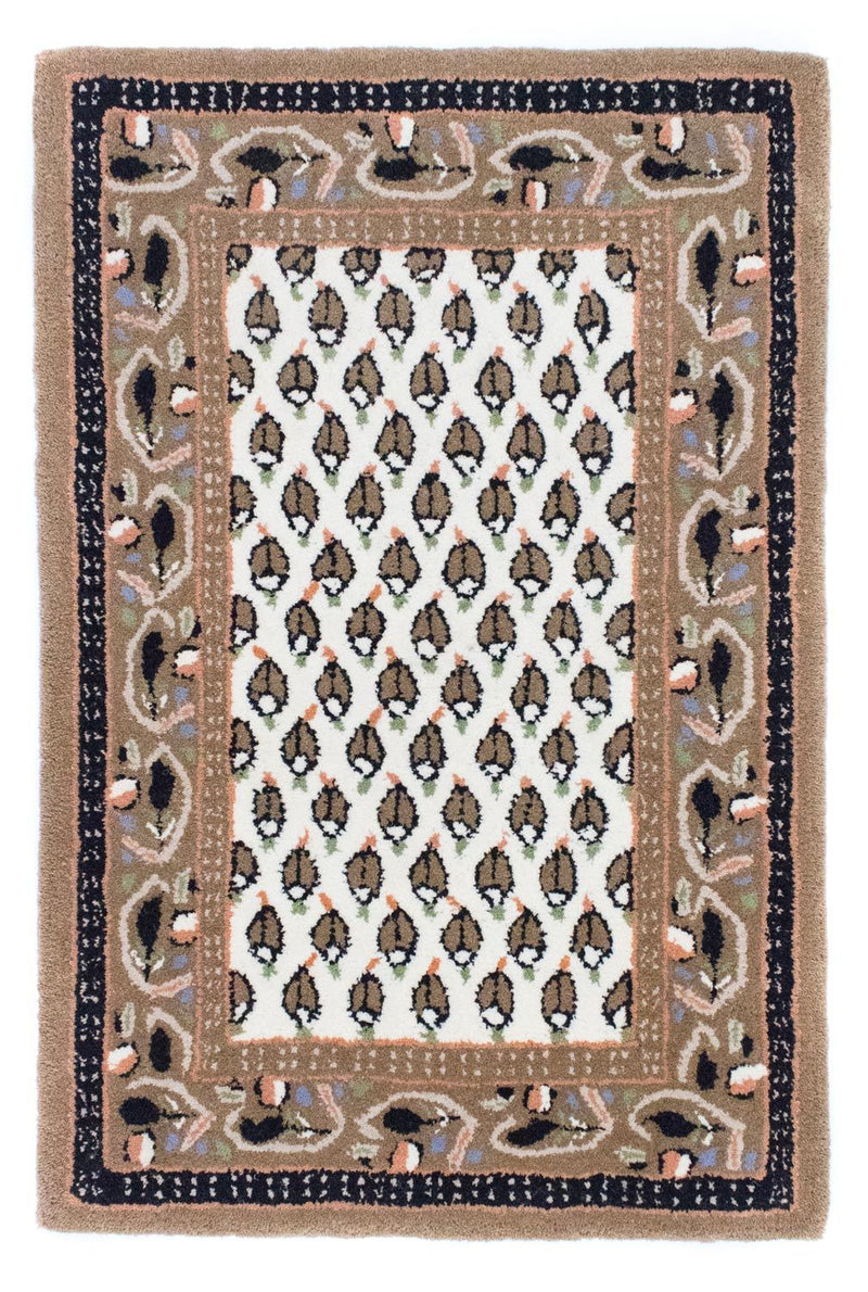 Tappeto di lana - 90 x 60 cm - beige
