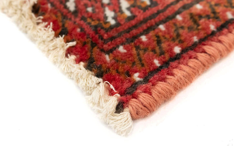 Tappeto corsia Tappeto Turkaman - 100 x 50 cm - rosso