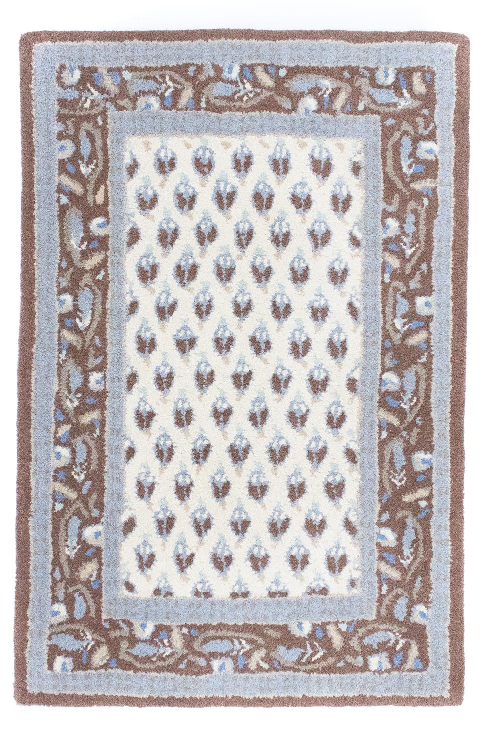 Tappeto di lana - 88 x 59 cm - beige