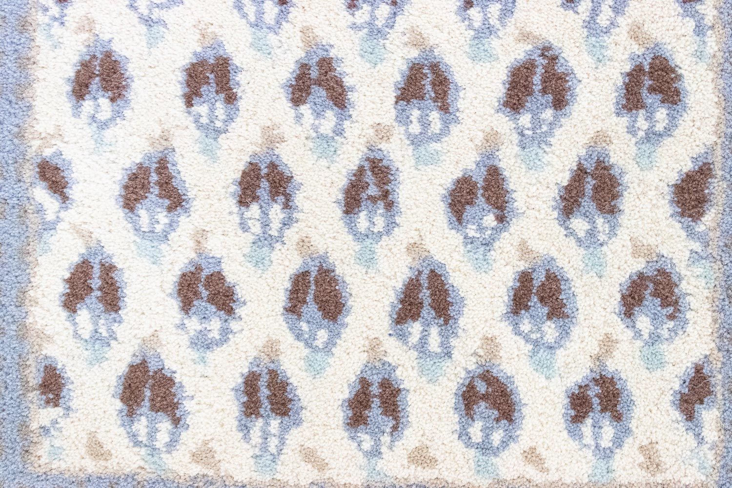 Tappeto di lana - 88 x 59 cm - beige