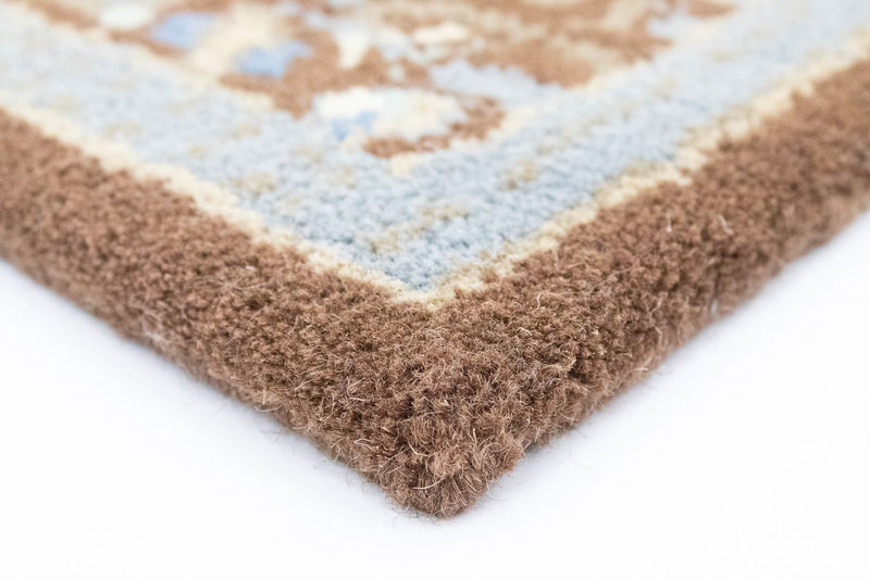 Tappeto di lana - 88 x 59 cm - beige