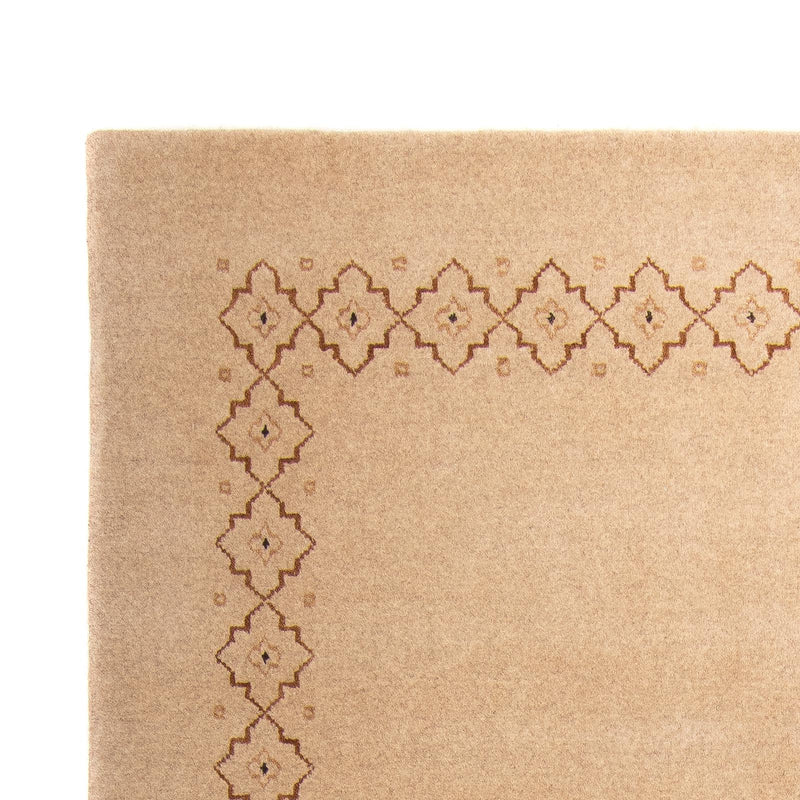 Tappeto Gabbeh - Loribaft Softy - 242 x 170 cm - marrone chiaro