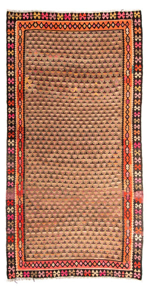 Tappeto corsia Tappeto Kelim - Vecchio - 285 x 160 cm - multicolore