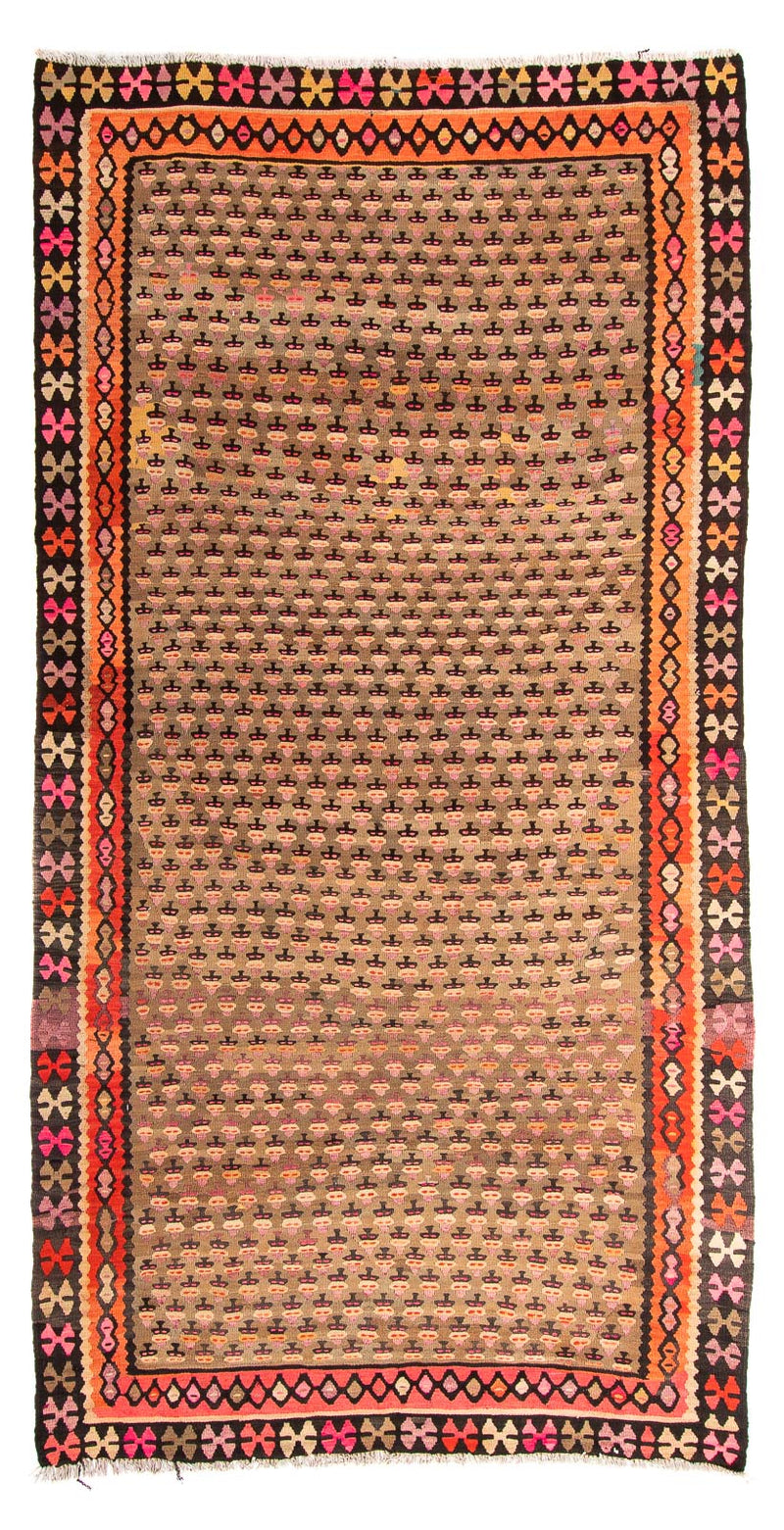 Tappeto corsia Tappeto Kelim - Vecchio - 285 x 160 cm - multicolore