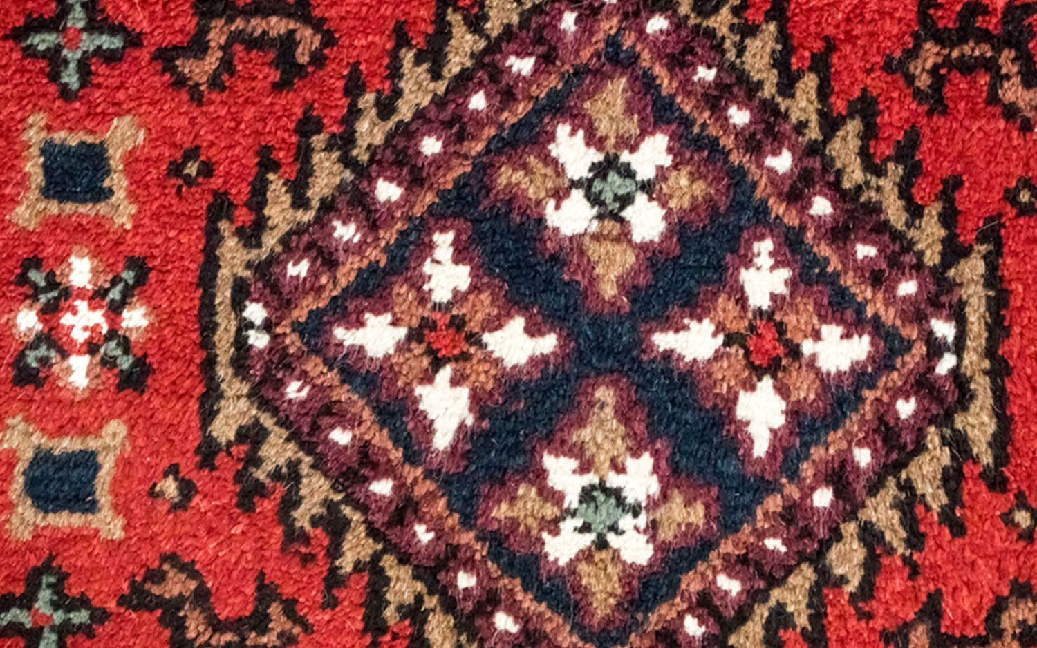 Tappeto orientale - 160 x 90 cm - rosso