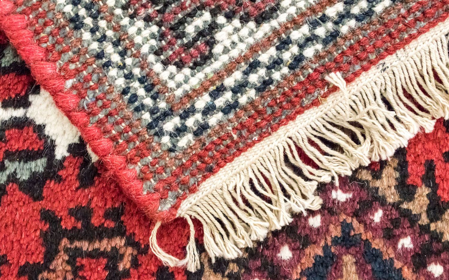 Tappeto orientale - 160 x 90 cm - rosso