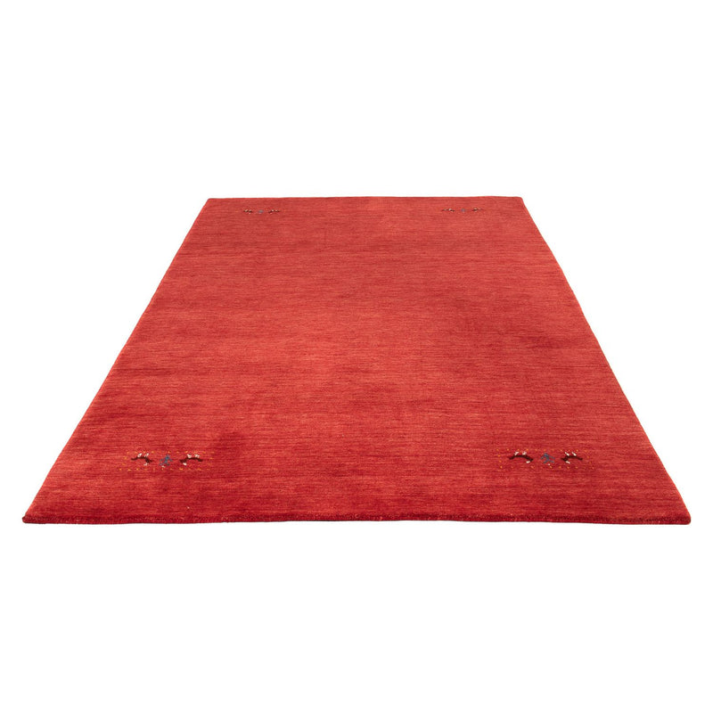 Tappeto Gabbeh - Loribaft Softy - 240 x 170 cm - rosso scuro