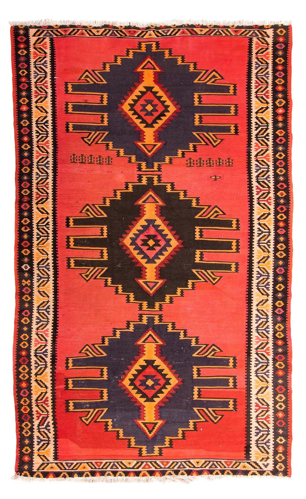 Tappeto Kelim - Vecchio - 287 x 160 cm - multicolore