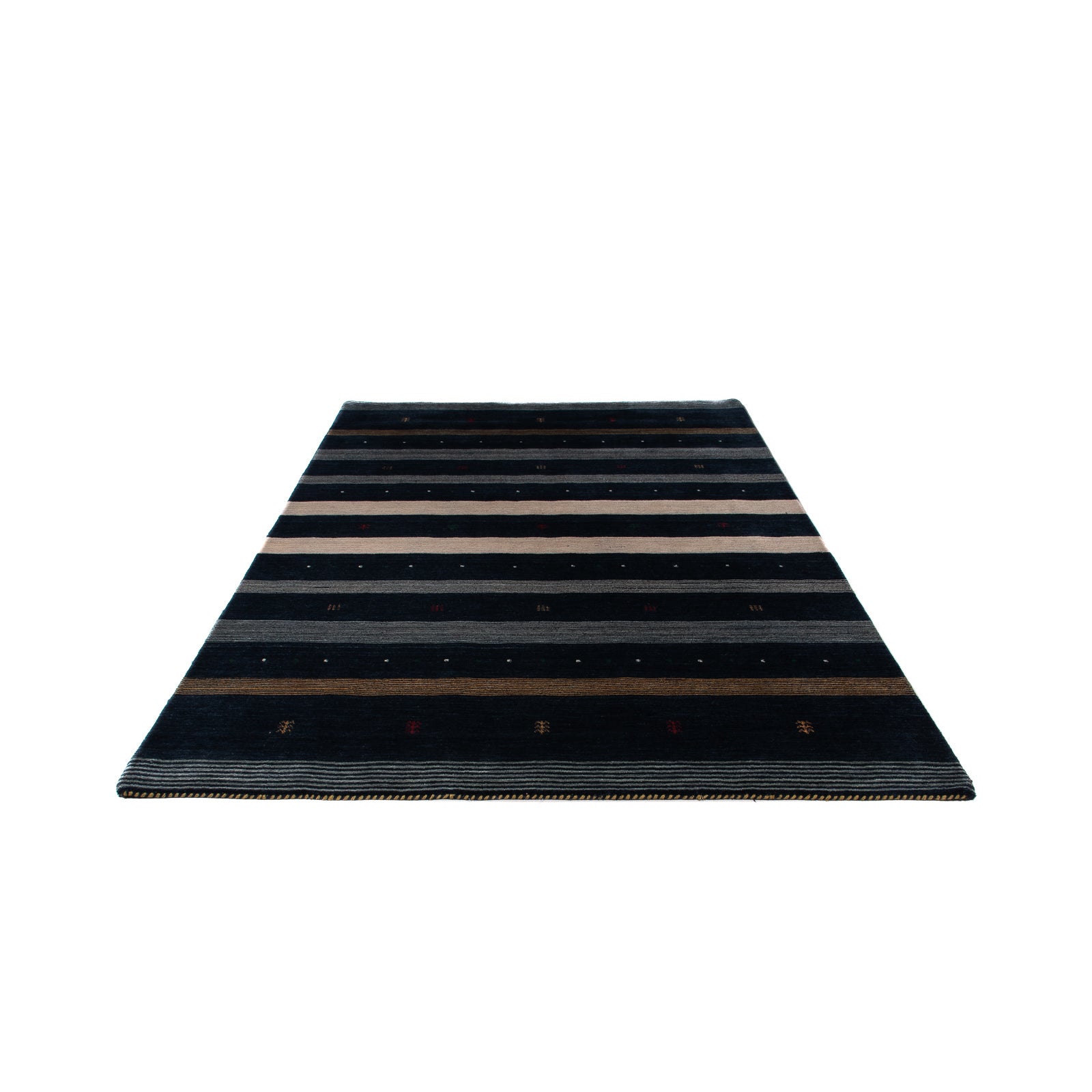 Tappeto Gabbeh - Loribaft Softy - 240 x 172 cm - blu scuro