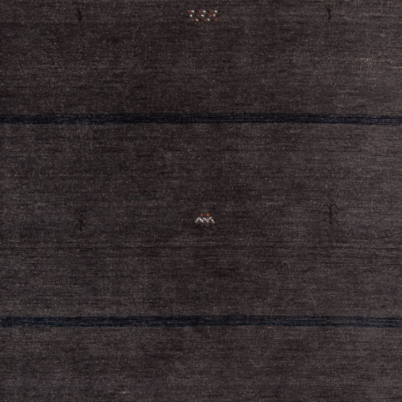 Tappeto Gabbeh - Loribaft Softy - 240 x 173 cm - marrone scuro