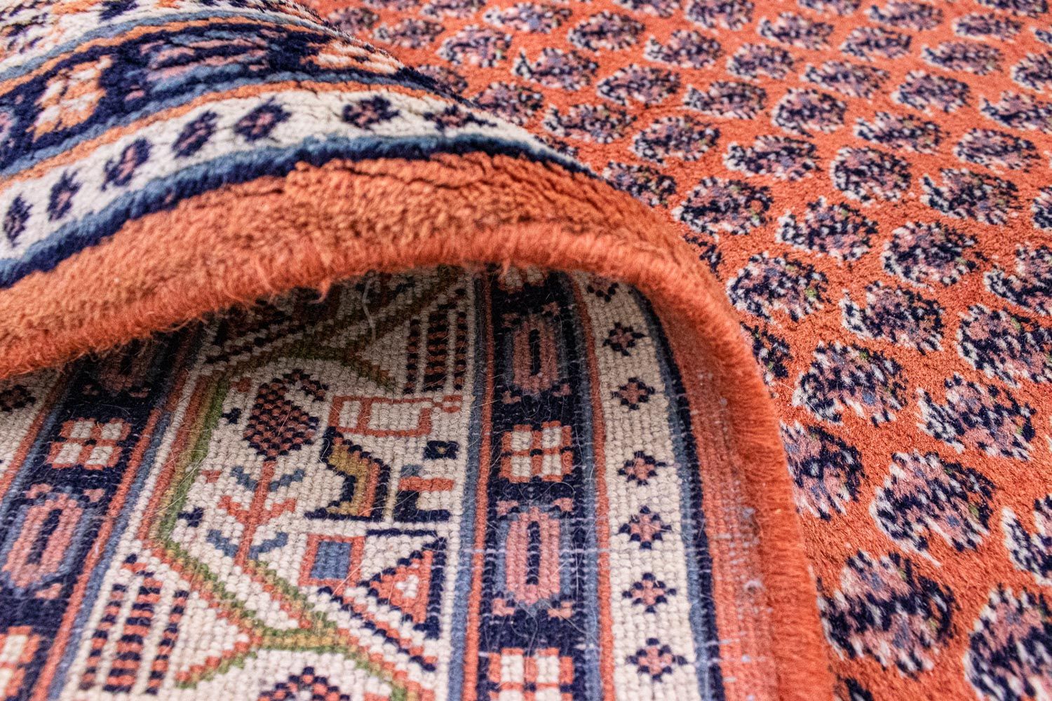 Tappeto orientale - 242 x 170 cm - arancione