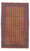 Tappeto Belutsch 75x131cm - Tappeto orientale - Rettangolo / Marrone / 75 x 131 cm Rettangolo