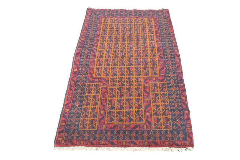 Tappeto Belutsch - 131 x 75 cm - marrone