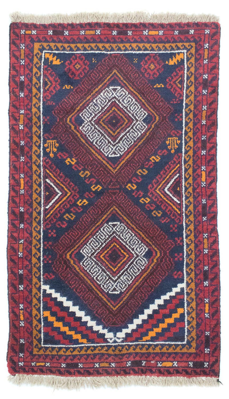 Tappeto Belutsch - 132 x 76 cm - blu