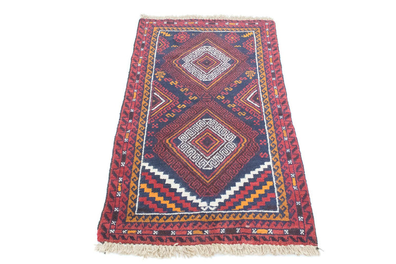 Tappeto Belutsch - 132 x 76 cm - blu