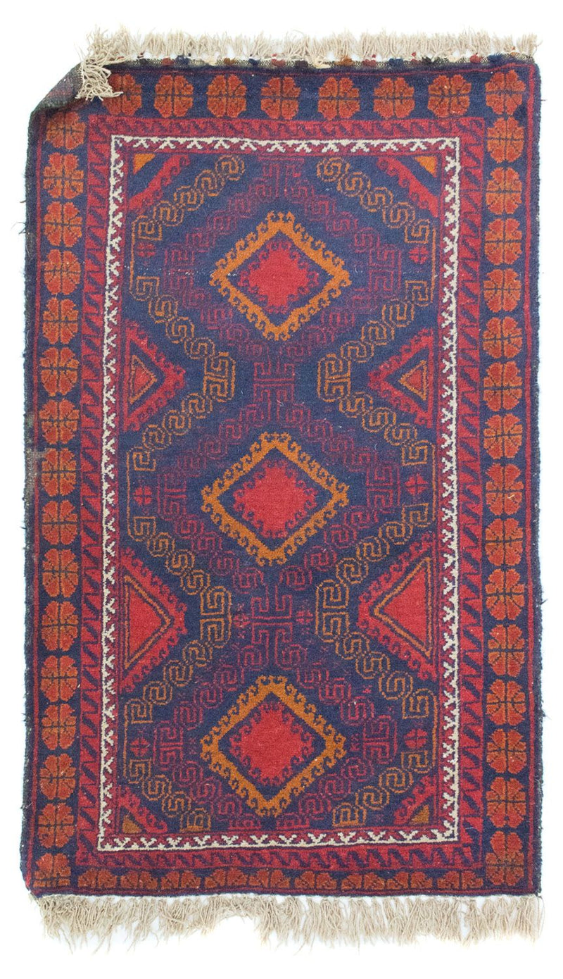 Tappeto Belutsch - 137 x 81 cm - blu