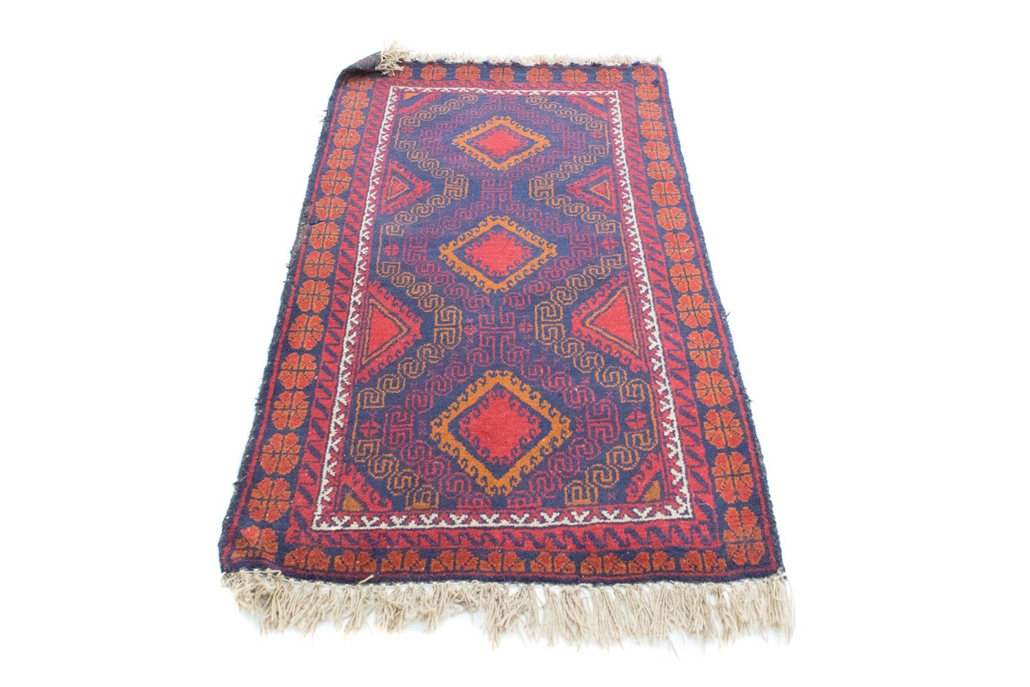 Tappeto Belutsch - 137 x 81 cm - blu